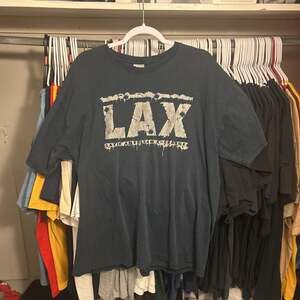 LAX TNA Wrestling Latin America Xchange 5150 T Shirt -LARGE Mens Distressed
